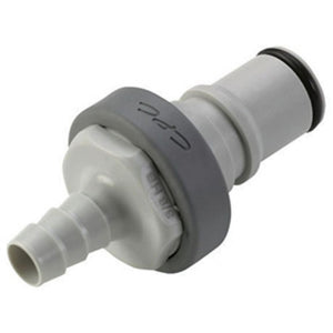 NS6D22006 Valved In-Line Hose Barb Coupling Insert 3/8 ID Barb
