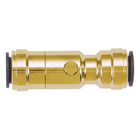 John Guest Service Valve - Brass 15mm