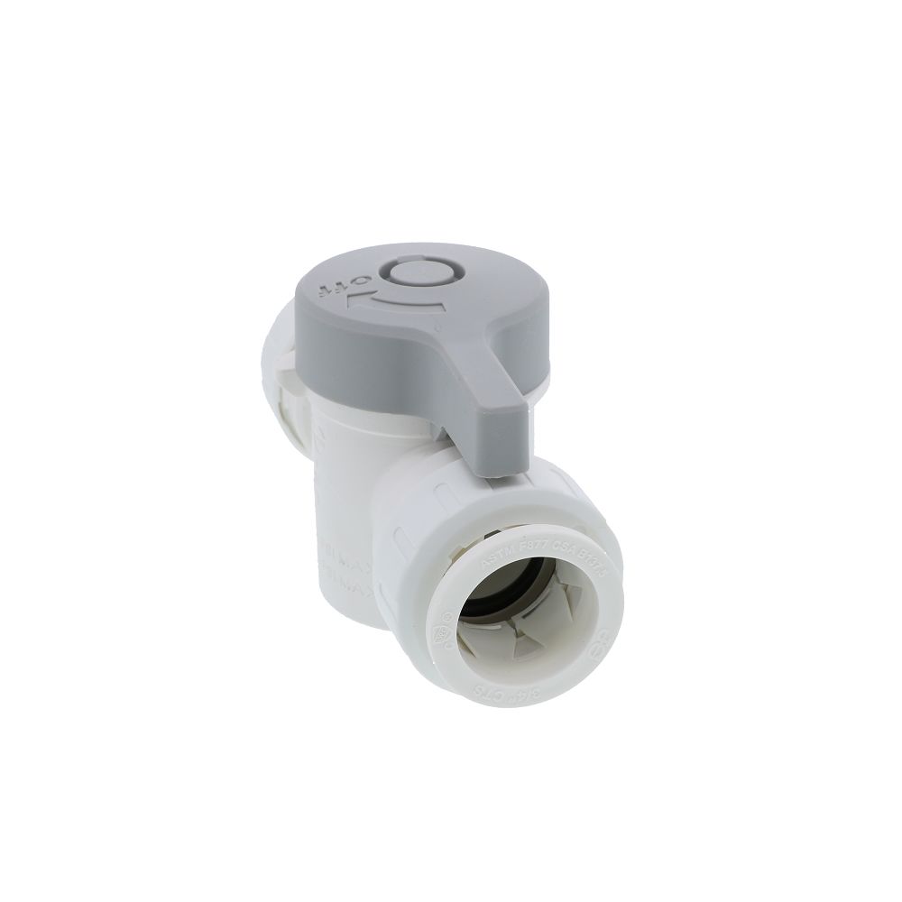 John Guest Straight Shut-Off Valve - 3/4 CTS