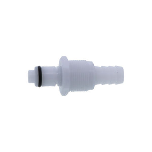 PLCD42006 Valved Panel Mount Hose Barb Coupling Insert 3/8 ID Barb