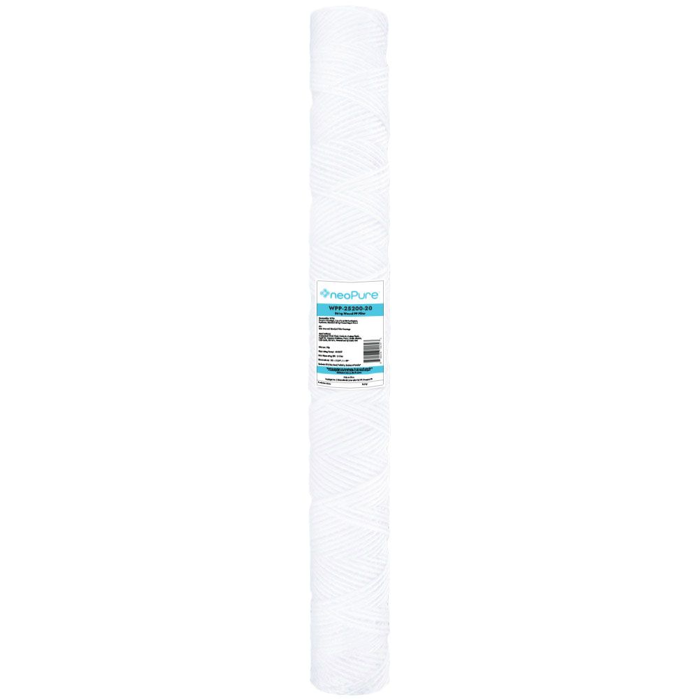 Neo-Pure WPP-25200-20 20" Surfactant Free String Wound Filter 20 Micron