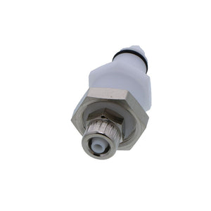 PLCD40004 Valved Panel Mount PTF Coupling Insert 1/4 PTF