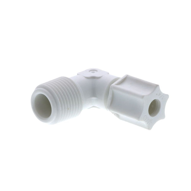 JACO 40-4-6-P-PG Polypropylene Male Elbow 1/4 OD Tube x 3/8 MPT