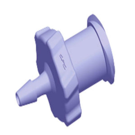 LF2191 Luer Fitting Purple Tint Polycarbonate Female Luer X 1/16 HB