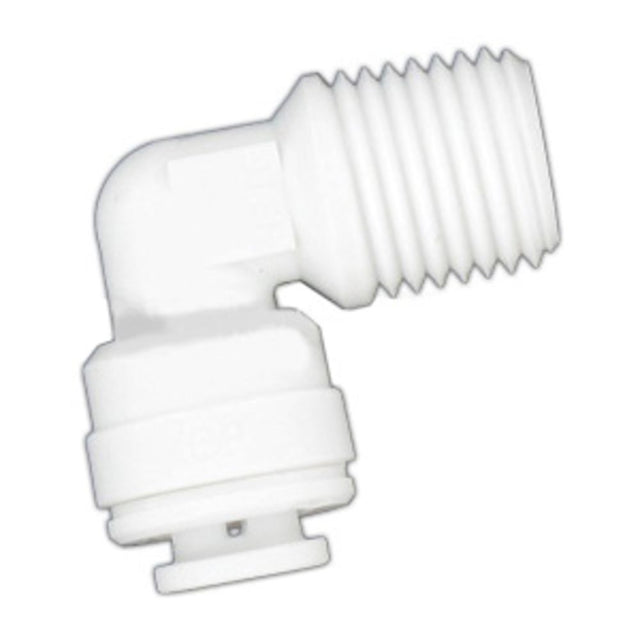 Elbow Check Valve Stainless Steel - 1/4" Push-in x 1/4" MPT