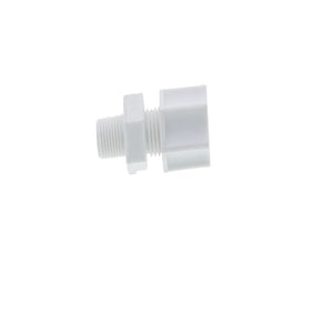 JACO 10-4-2-P-O Polypropylene Male Connector 1/4 OD Tube x 1/8 MPT