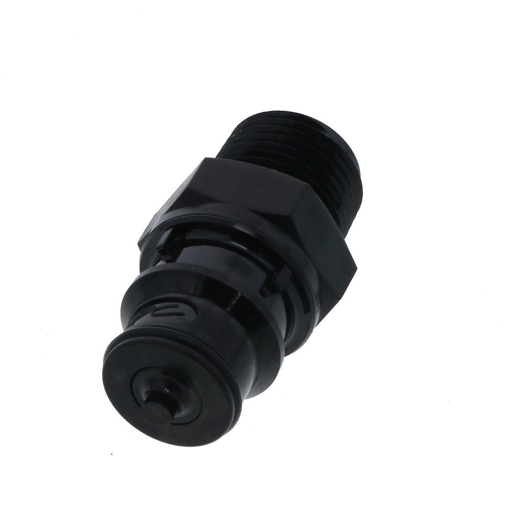 HFCD24857 Valved Male Thread Coupling Insert  1/2 MPT