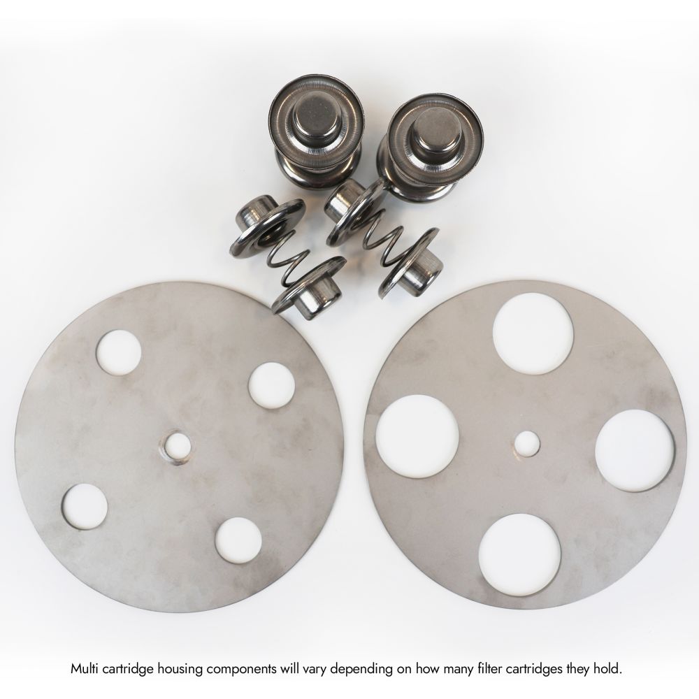 Neo-Pure BCM4X3 30" Multi-Cartridge Stainless Steel Housing