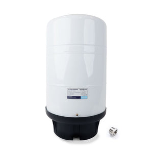 neoPure Tank RO Storage 20 Gal, 15.2" dia x 27.5" h, 1.0" MNPT White