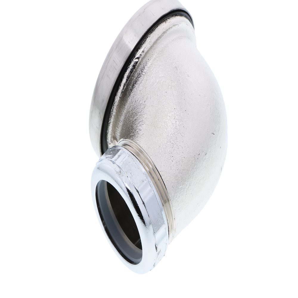 T&S Brass 011356-45 Overflow Head Assembly, Chrome Plated Brass Body & SS Strainer