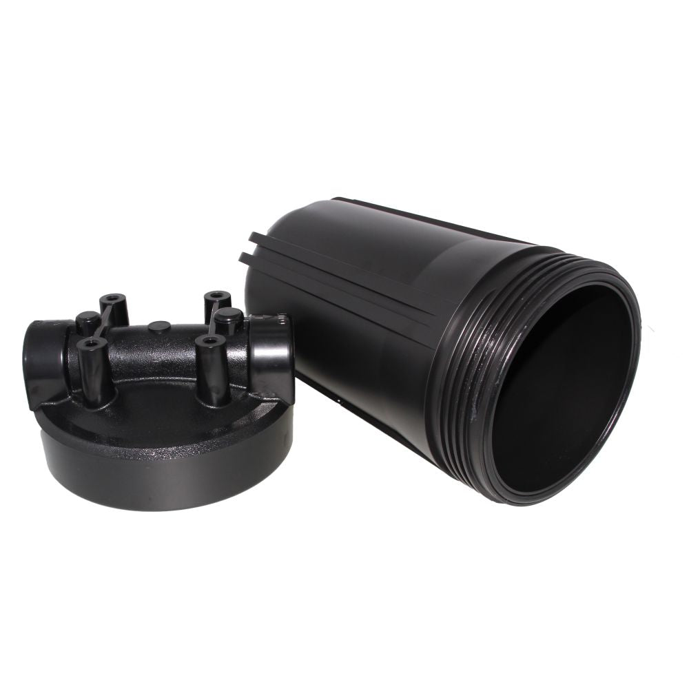 10" Neo-Pure Big Flow  Filter Housing Black Cap/Black Sump 1" without Pressure Relief