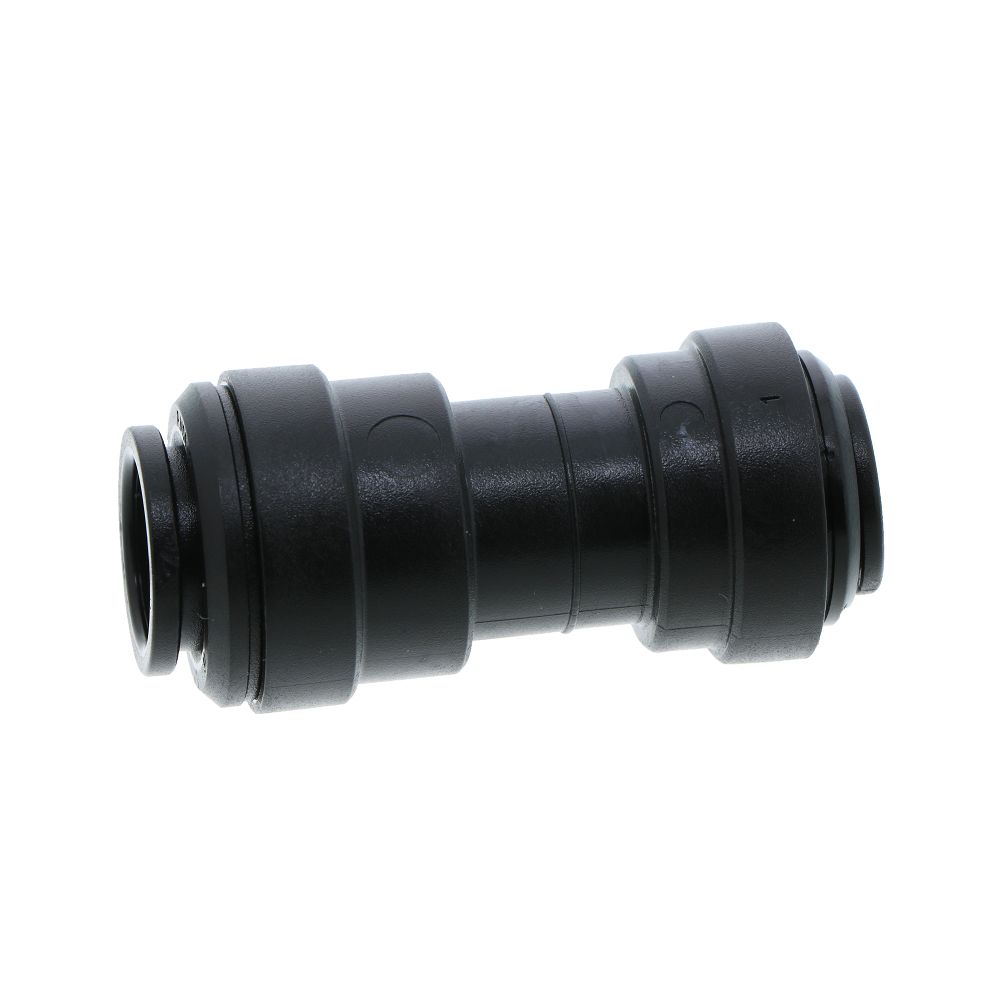 John Guest Reducing Union Black Acetal - 12 MM X 10 MM
