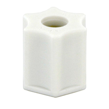 JACO K-PG-4 Kynar Plastic Gripper Nut 1/4 OD Tube