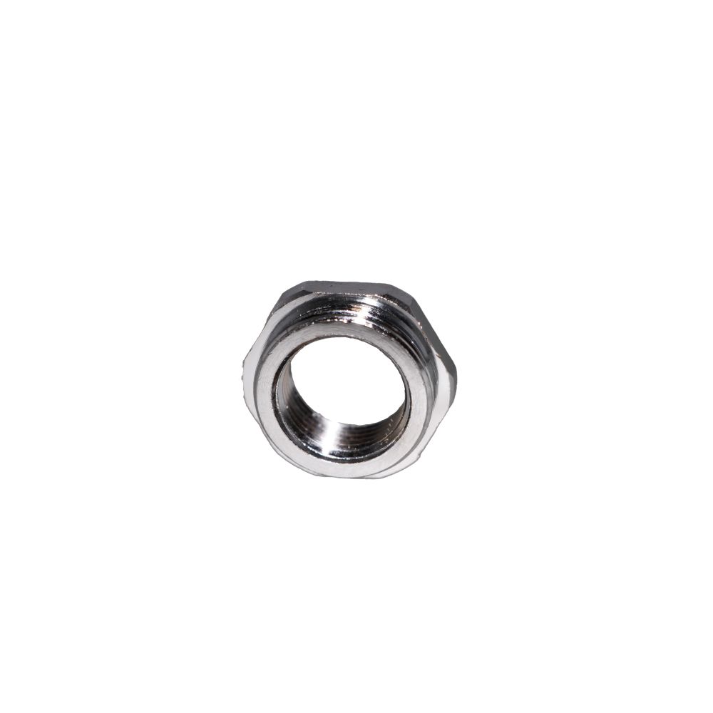 Faucet Aerator Adapter Full Flow FPT 3/4"-27 x MPT 55/64"-27 Chrome