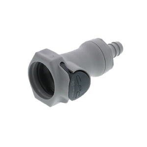 60600 NSF Valved In-Line Hose Barb Coupling Body 3/8 ID Barb