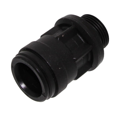 John Guest Male Connector BLACK ACETAL - 28mm x 1" BSP