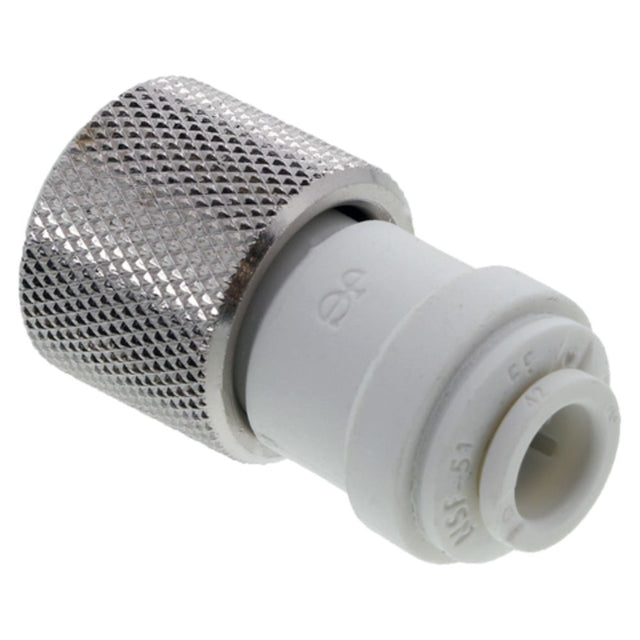 John Guest Female Adapter UNF - 1/4 x 9/16-24 UNEF