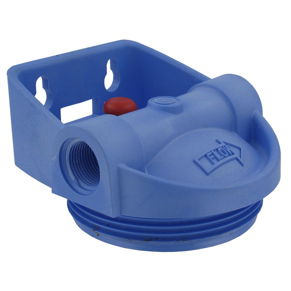 Pentek Blue Integrated Bracket Cap for 3G Slim Line Housings w/ PR