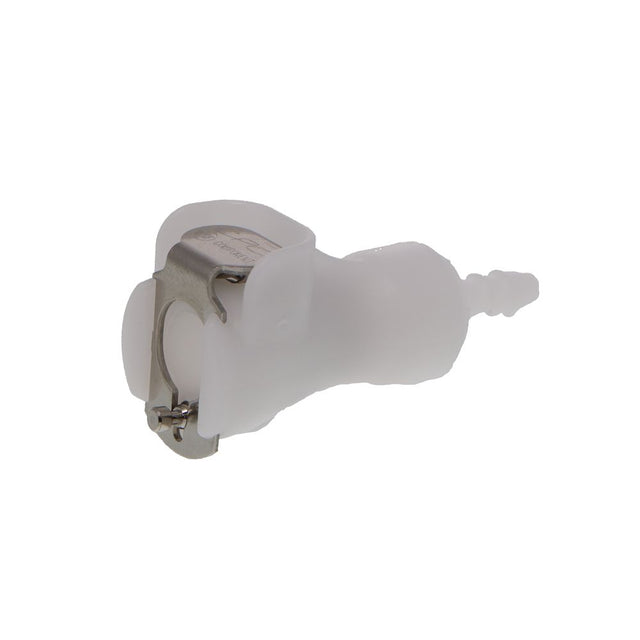 13300 NSF Valved In-Line Hose Barb Coupling Body 1/8 ID Barb