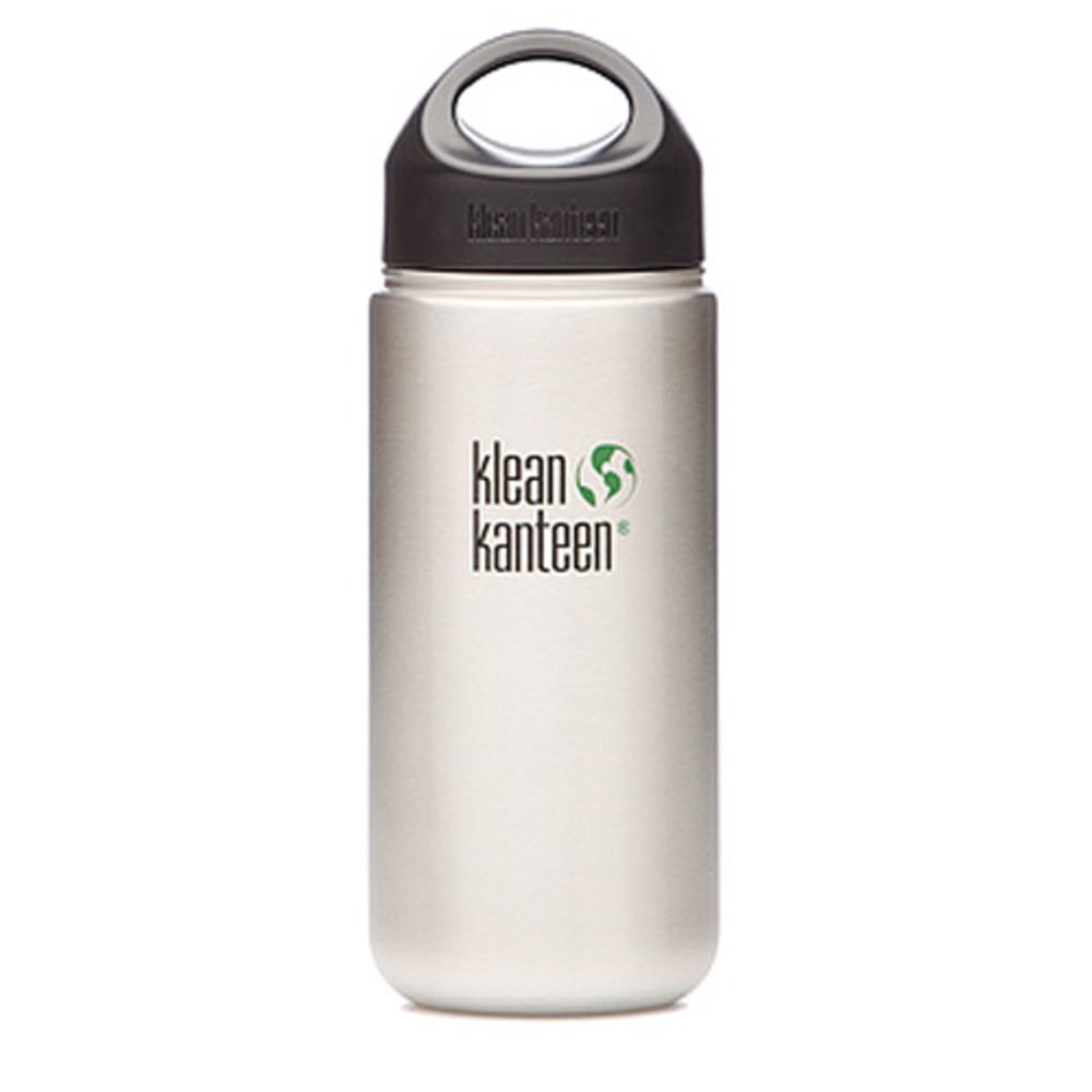 Klean Kanteen Wide 18oz. Stainless Steel Water Bottle