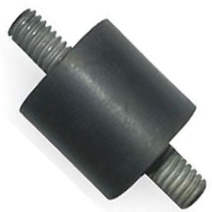 Cylindrical Vibration Isolator 45 lb Max, 5/16-18
