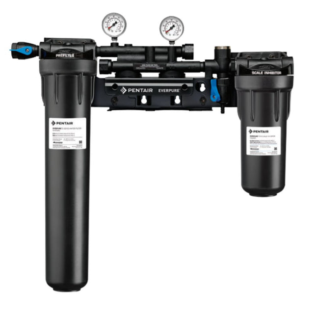 Everpure EV9294-22 High Flow CSR Twin Manifold with 20" Prefilter