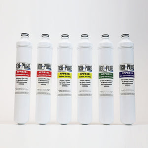 Neo-Pure RO Pure Plus VOC 6 Pack Filter Kit Replacement For Watts Premier WP531161