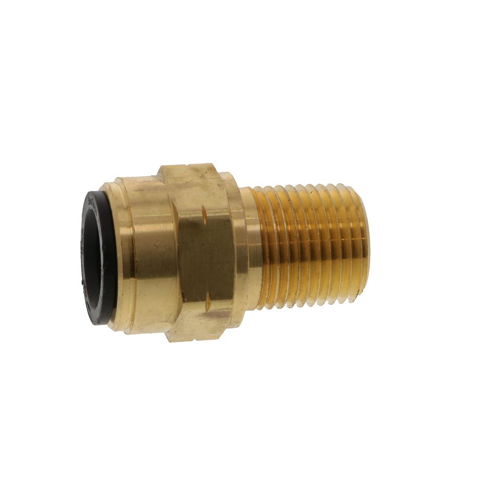 Watts AquaLock/SeaTech - Brass Male Connector - 15mm x 1/2 NPT