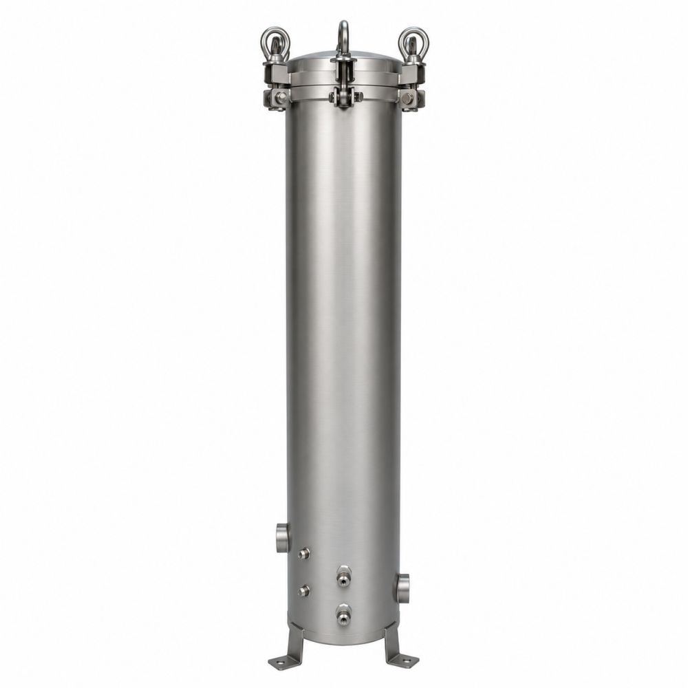 Neo-Pure 7 Round 30" Multi-Cartridge Stainless Steel Housing