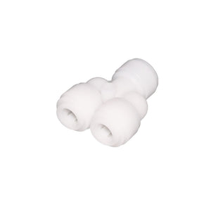 NeoFit - Acetal Natural White Two Way Divider 1/2" in & out