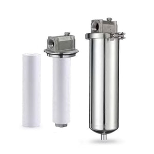HydroScientific™ 20” Single Filter Housing, SS316, 3/4" FNPT, DOE