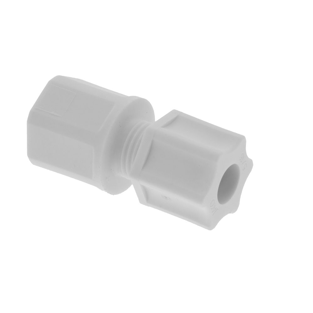JACO 25-5-4-P-O Polypropylene Female Connector 5/16 OD Tube x 1/4 FPT