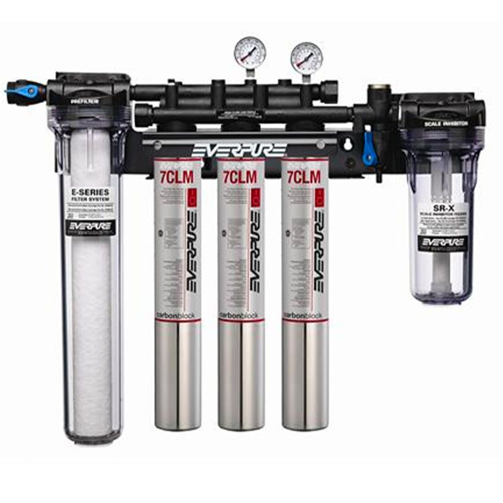 Everpure High Flow CSR Triple 7CLM Chloramine Reduction Filter System