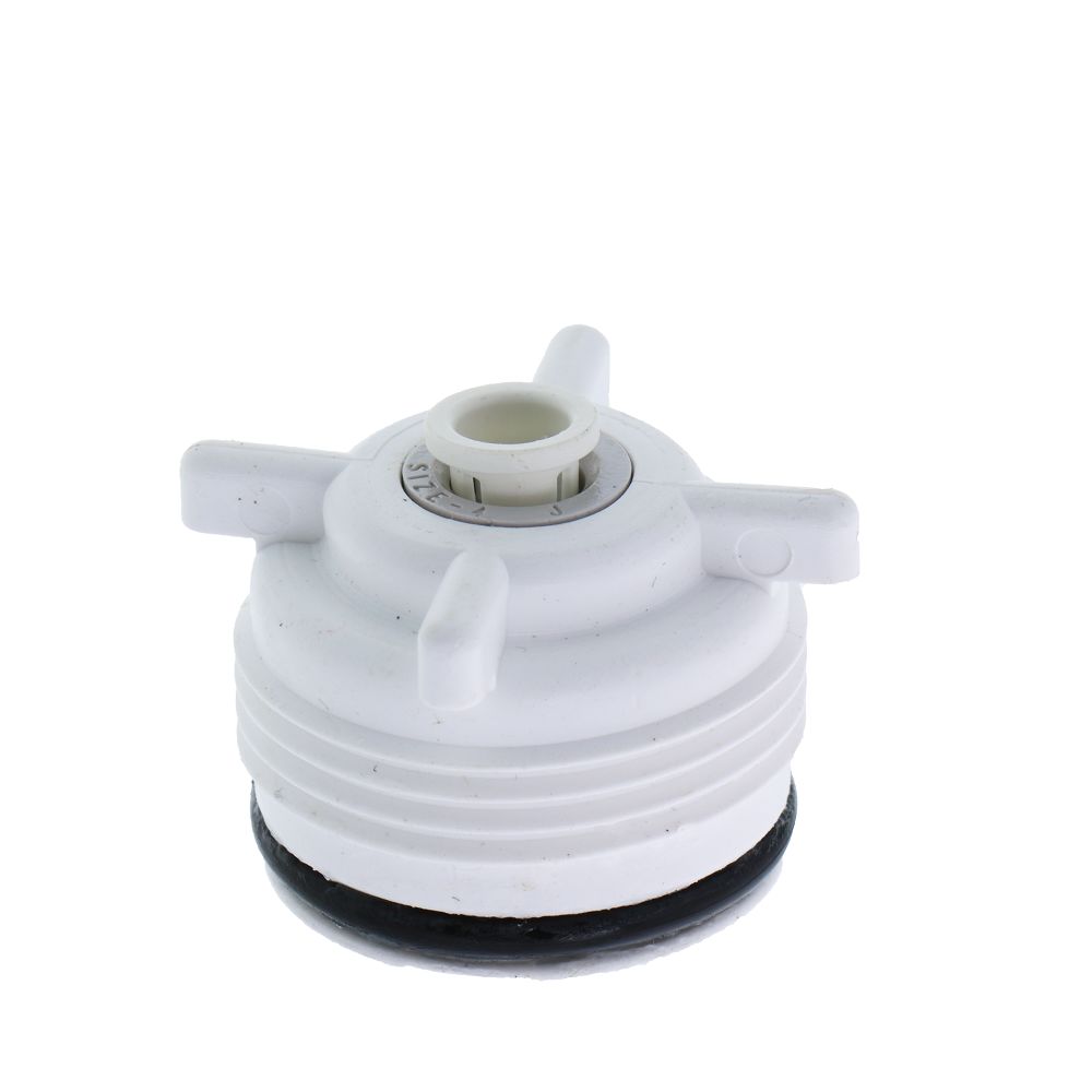 Hydrotech 40600001 Flow Control Cap Assembly [White]