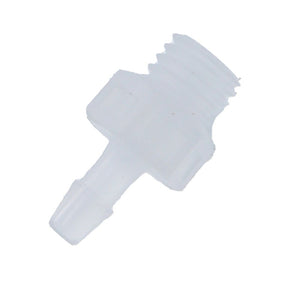 KS3 Straight Fitting Natural Polypropylene 1/4-28 UNF X 3/32 HB
