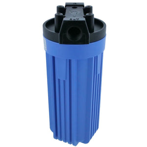 Pentek 150068 10" Standard Water Filter Housing Black/Blue No PR - 3/4" FPT