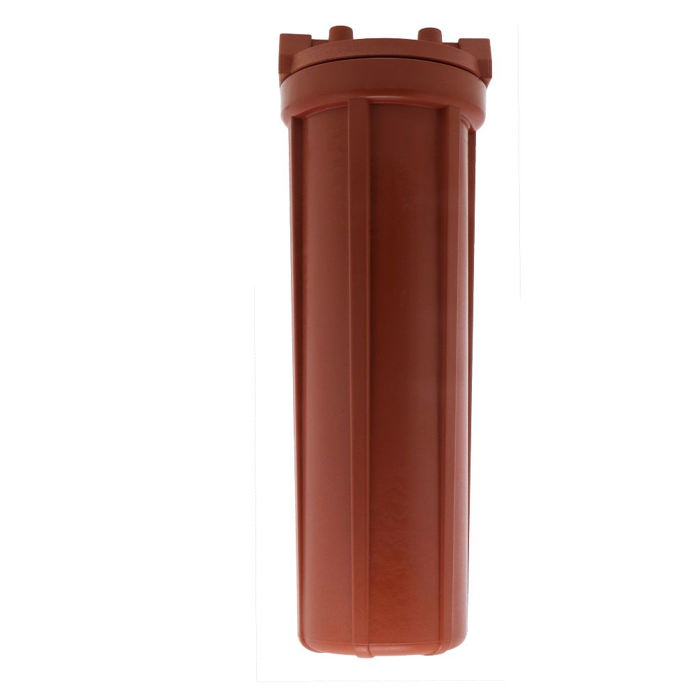 Watts Flowmatic HD8000HT34 20" Standard High Temp Housing 3/4" Red