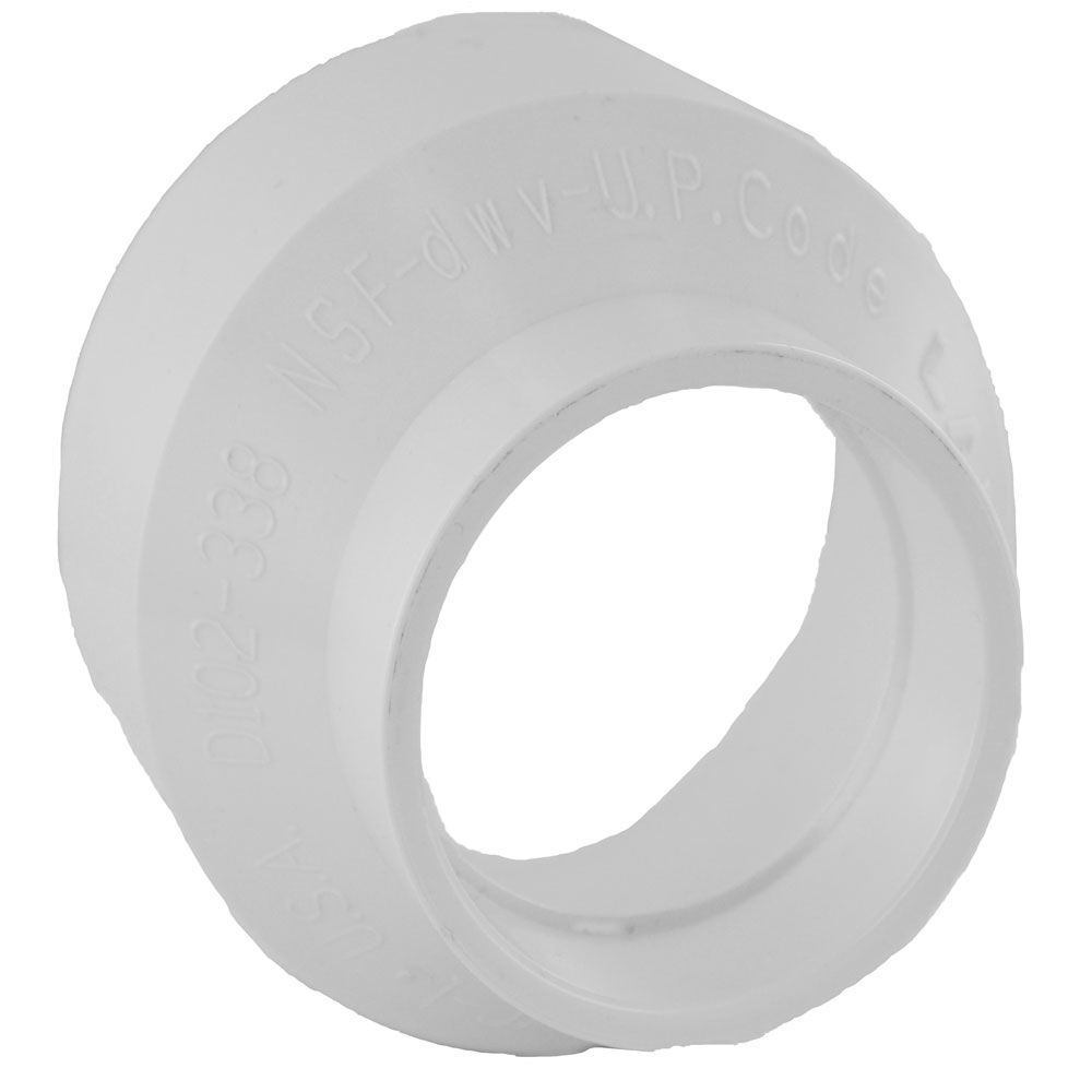 DWV Reducer Coupling PVC1 3" x 2"
