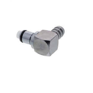 LCD23006V Valved Elbow Hose Barb Coupling Insert 3/8 ID Barb FKM [Viton] O-rings